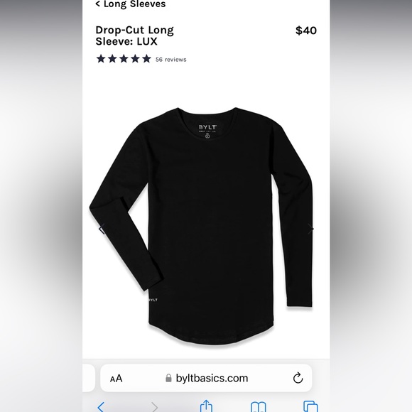 NWOT BYLT Basic LUX Tee Shirts Bundle Size M - Picture 2 of 7